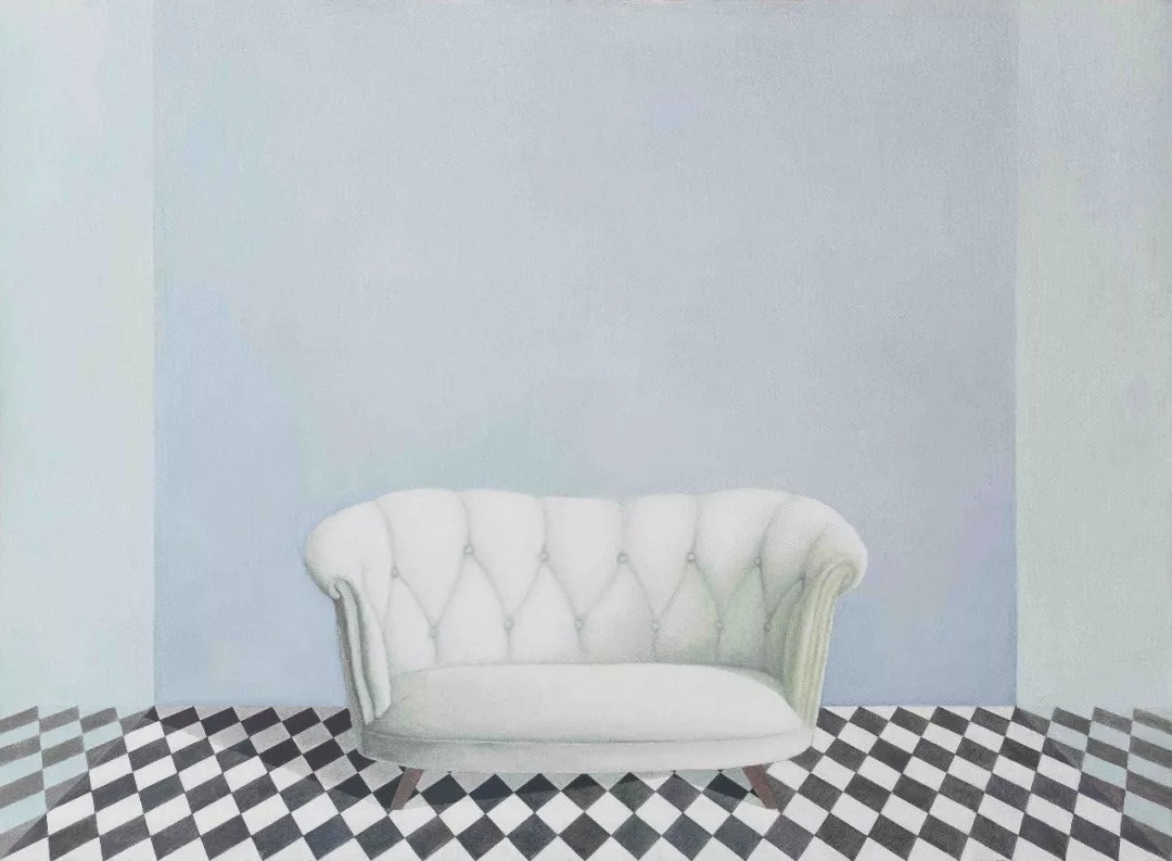 空沙发110×150cm 布面油画 2015