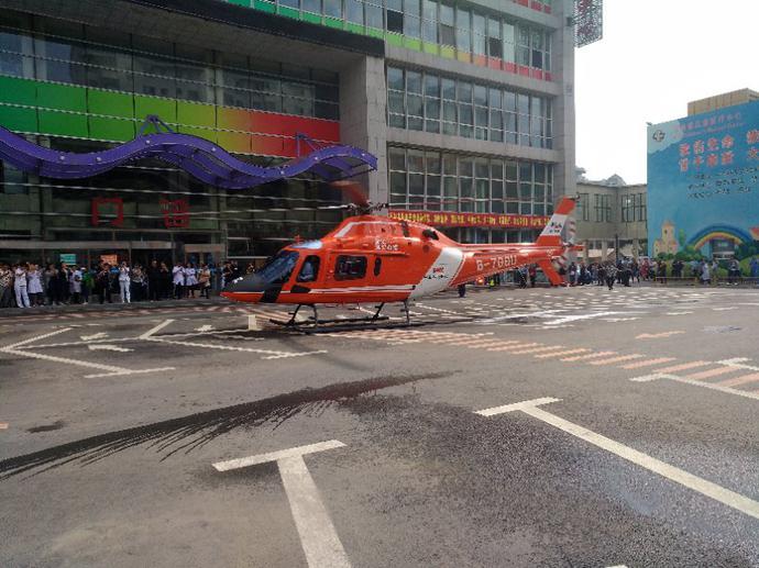 长春市儿童医院开通“空中120”救援危重患儿！