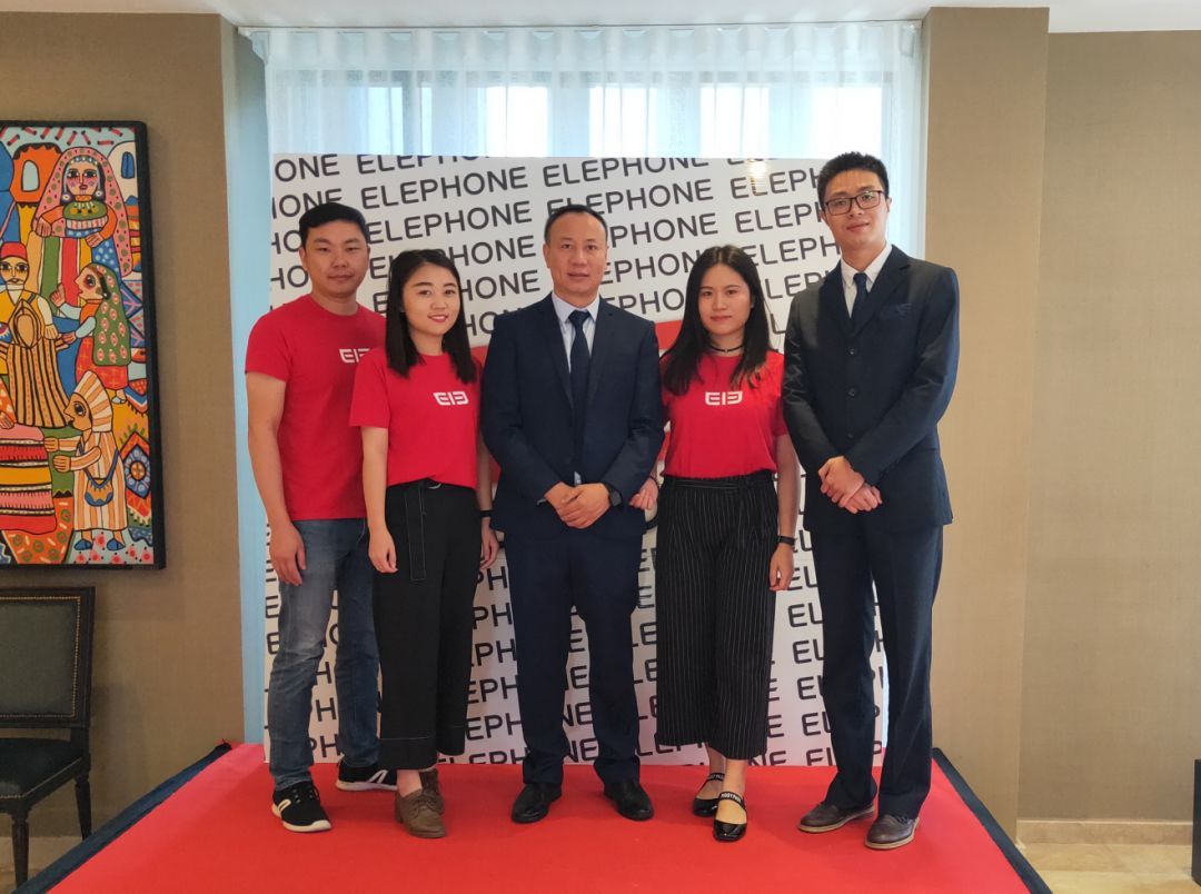 ELEPHONE Morocco小分队- Yong, Minnie, CEO Mr.Ji, Eismay, Michael
