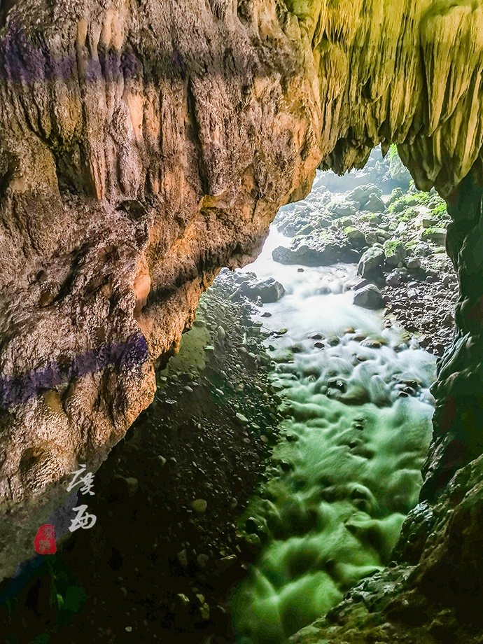 广西有一个举世罕见的原生奇景，也是“中国最绿的生态峡谷”