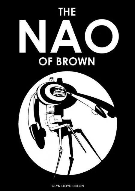 《The Nao of Brown》早期的封面还是以巨大机器人为主角