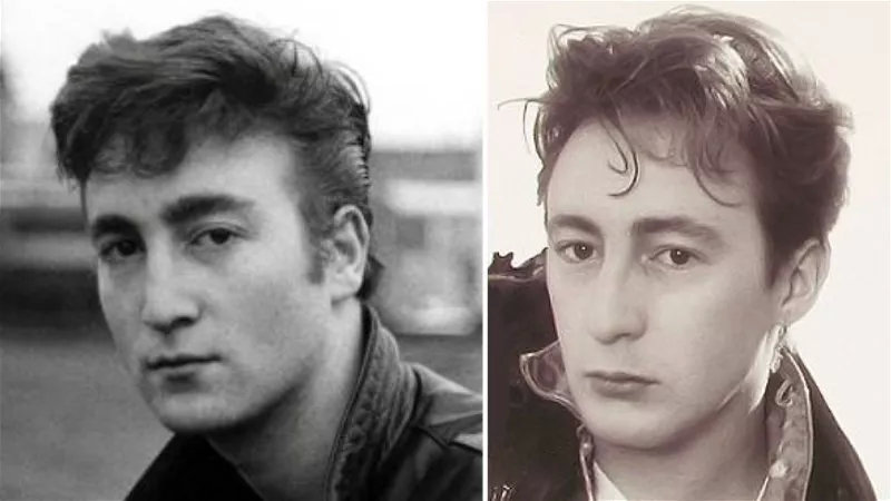 年轻时的John和Julian