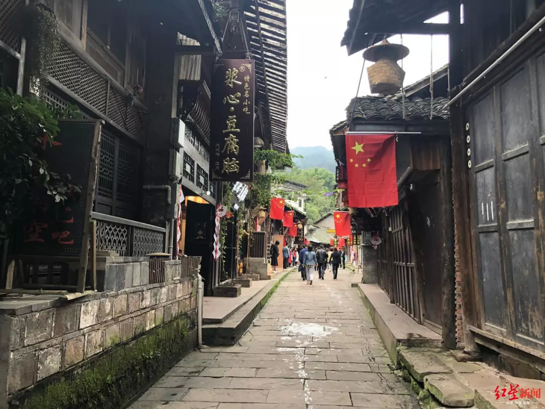 柳江古镇的街道