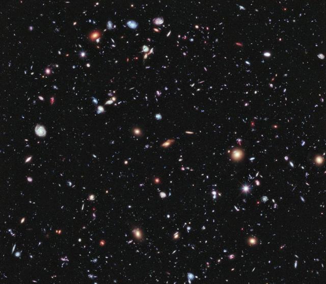 没有最大，只有更大！宇宙也并非最大，和宇宙外相比或像一个原子
