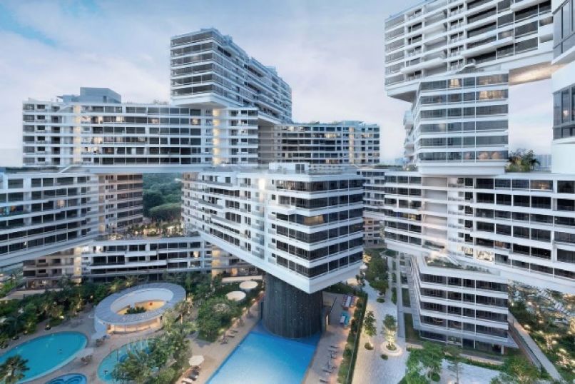 ▲ 新加坡翠城新景设计概念图，图片来源：MVRDV