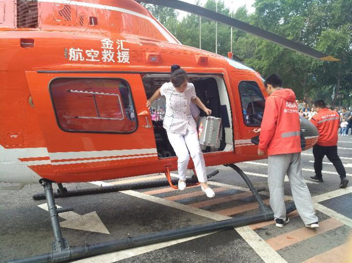 长春市儿童医院开通“空中120”救援危重患儿！