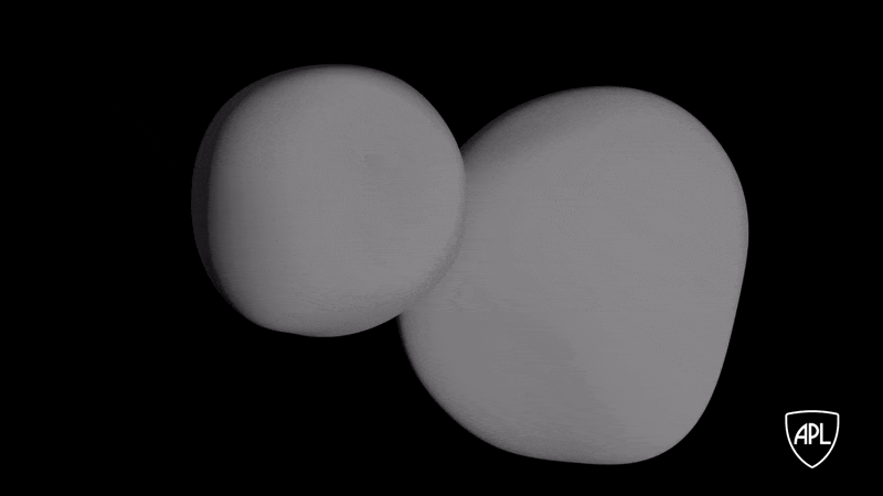 改进的天涯海角形状模型。来源：NASA/JHUAPL/SwRI[4]