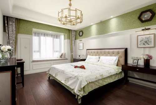 现代卧室床头背景墙怎么装修