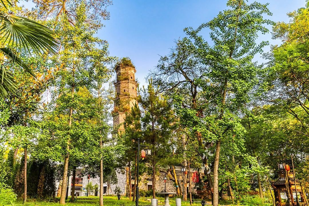 湖南省唯一塔寺并存的千年古刹，竟拥有一座“比萨斜塔”