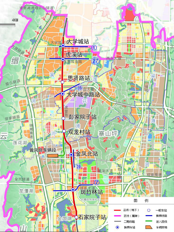 重庆轨道21号线规划图片
