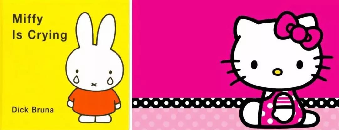 ▲ 米菲与凯蒂猫，图片来源：Miffy官网, Hello Kitty官网