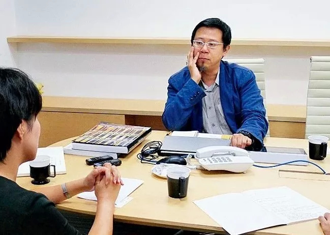 采访陆钟骁先生现场 来源于建筑创作2013年12月刊