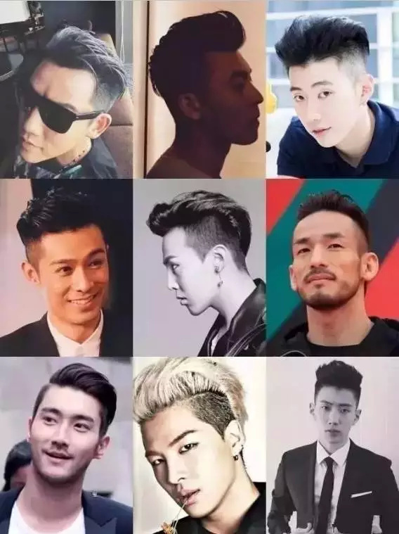 适合中国男生的发型100款，值得收藏！