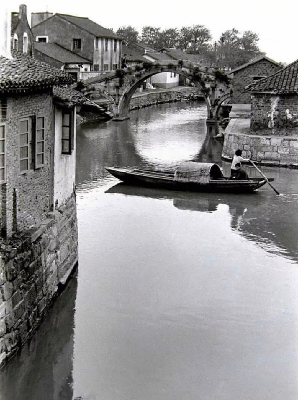 1980年代的上海青浦。