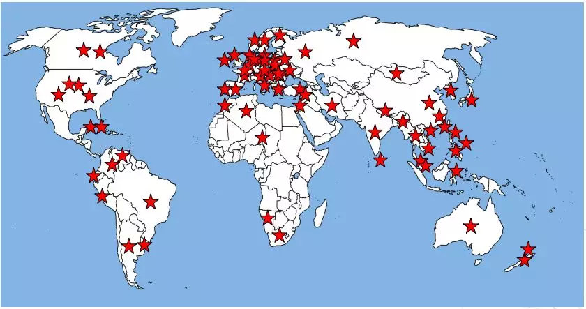 WSAVA协会成员遍布全球