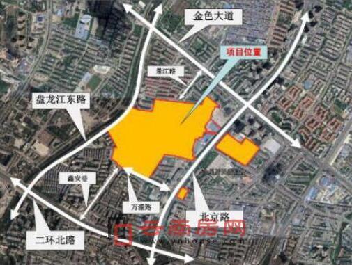 北京路沿线的金刀营城改项目已启动拆迁