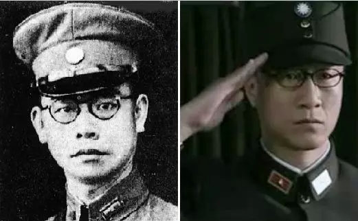 吴石将军（左）、《潜伏》中的余则成（右）