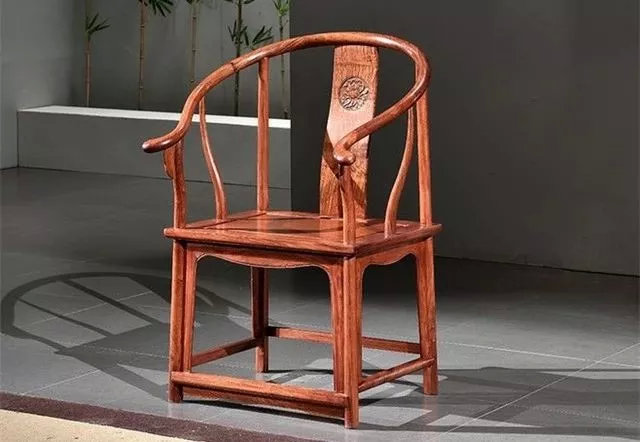 缅甸花梨圈椅