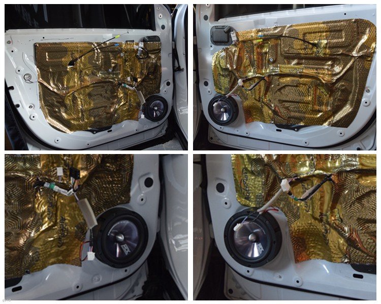 三菱奕歌音响改装美国MTX喇叭和西玛DSP，昆明发烧友汽车音响