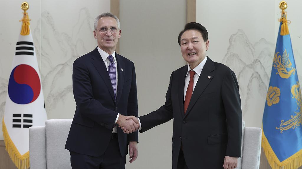 北约秘书长时隔6年访韩，称要深化与韩国合作应对全球威胁