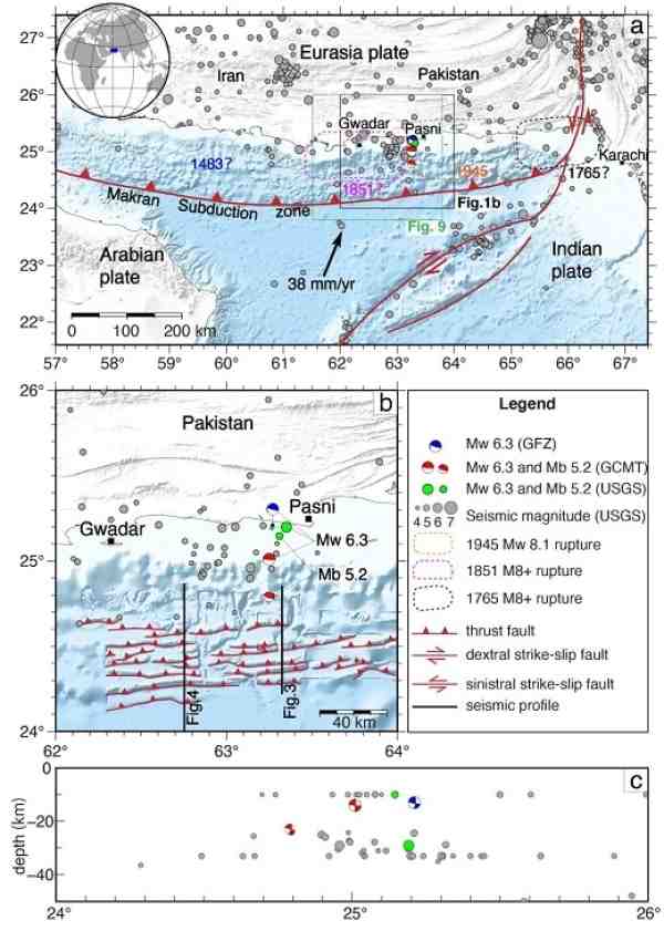南海海洋所在北印度洋莫克兰俯冲带强震海啸机理研究方面获进展